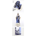 HOT SALE trendy style digital printed wool scarf directly sale